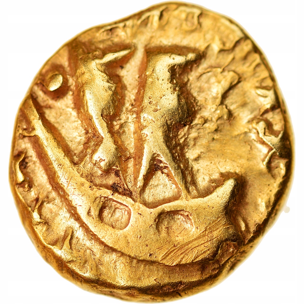 Moneta, Morini, 1/4 Stater, Ist century BC, AU(55-