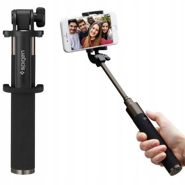 SPIGEN SELFIESTICK BLUETOOTH S530W CZARNY