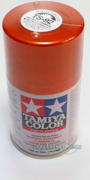 Tamiya TS-92 Farba w sprayu METALLIC ORANGE - 100m