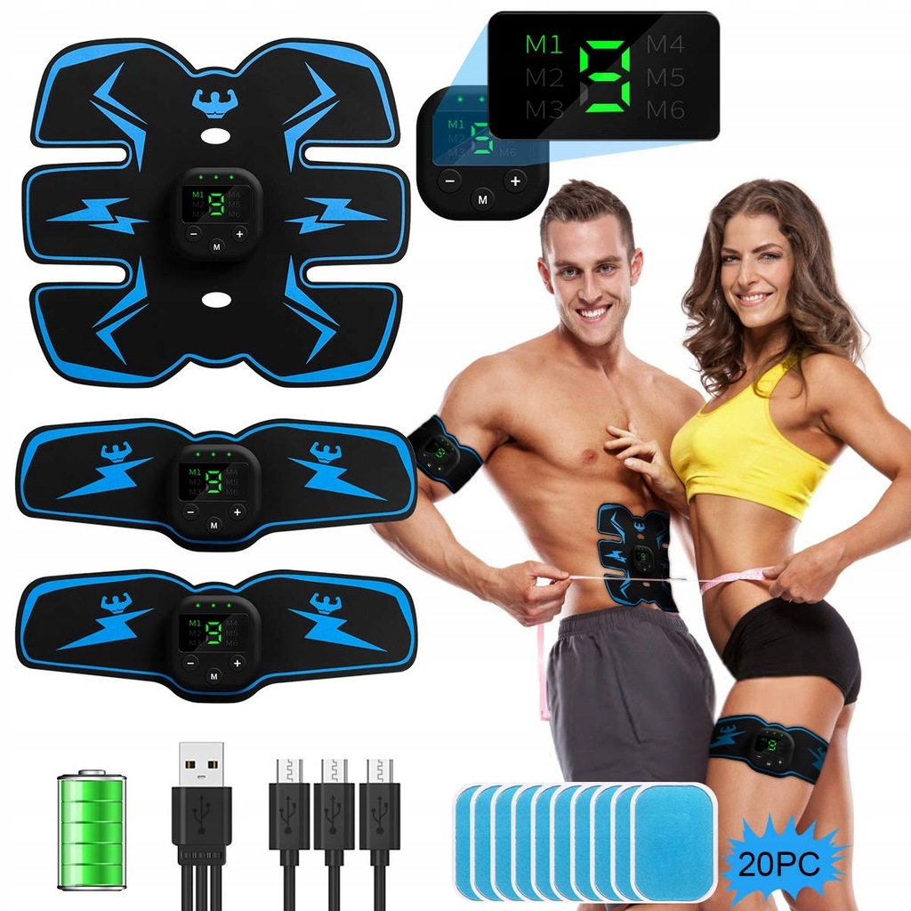 EASY massage EMS stymulator mięśni