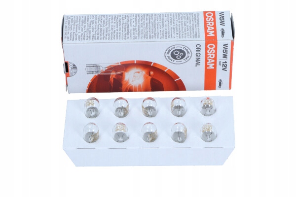 żarówka W5W 12V W2.1x9.5d ORIGINAL pakowane po 10 szt.