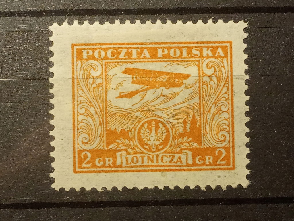 POLSKA Fi 217 * 1925 Wydanie na przesyłki lotnicze