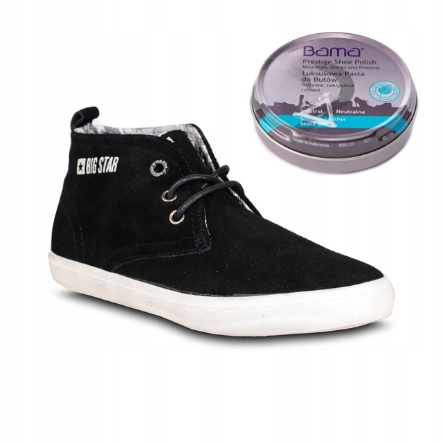 SKÓRZANE BUTY DAMSKIE BIG STAR V274568 R36+GRATIS