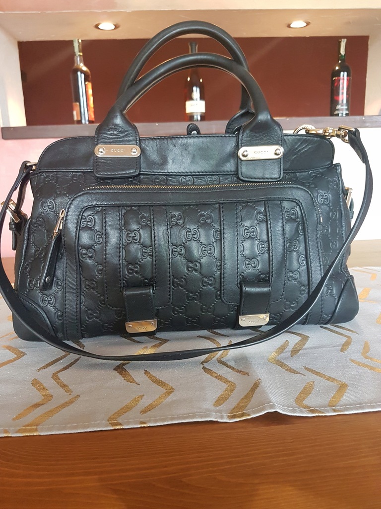 Torebka GUCCI Two Way Tote skóra nr. seryjny