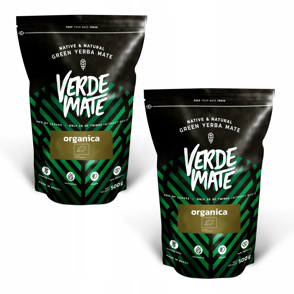 Yerba Verde Mate Green Organica 1000g 1kg OKAZJA