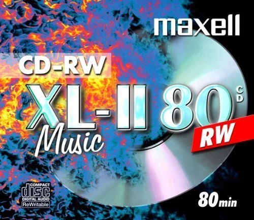 MAXELL płyty CD-RW 10 sztuk