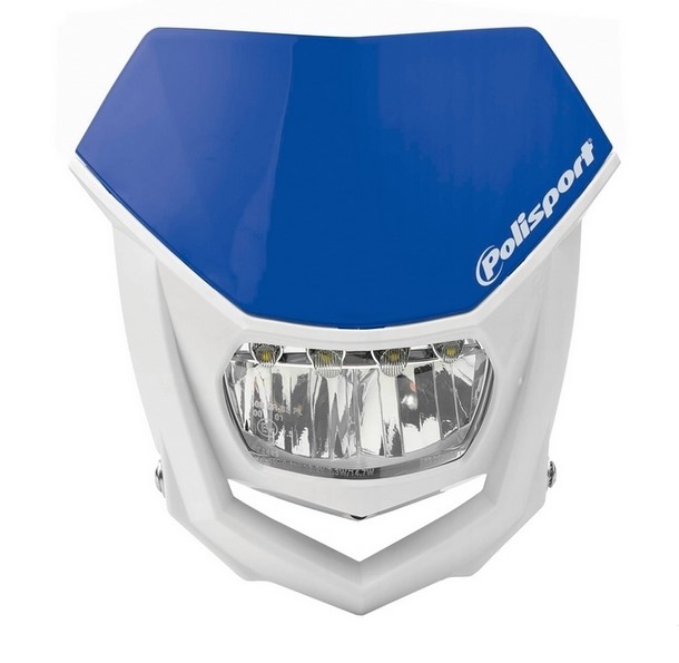 Reflektor przedni Polisport HALO LED niebieski YAM