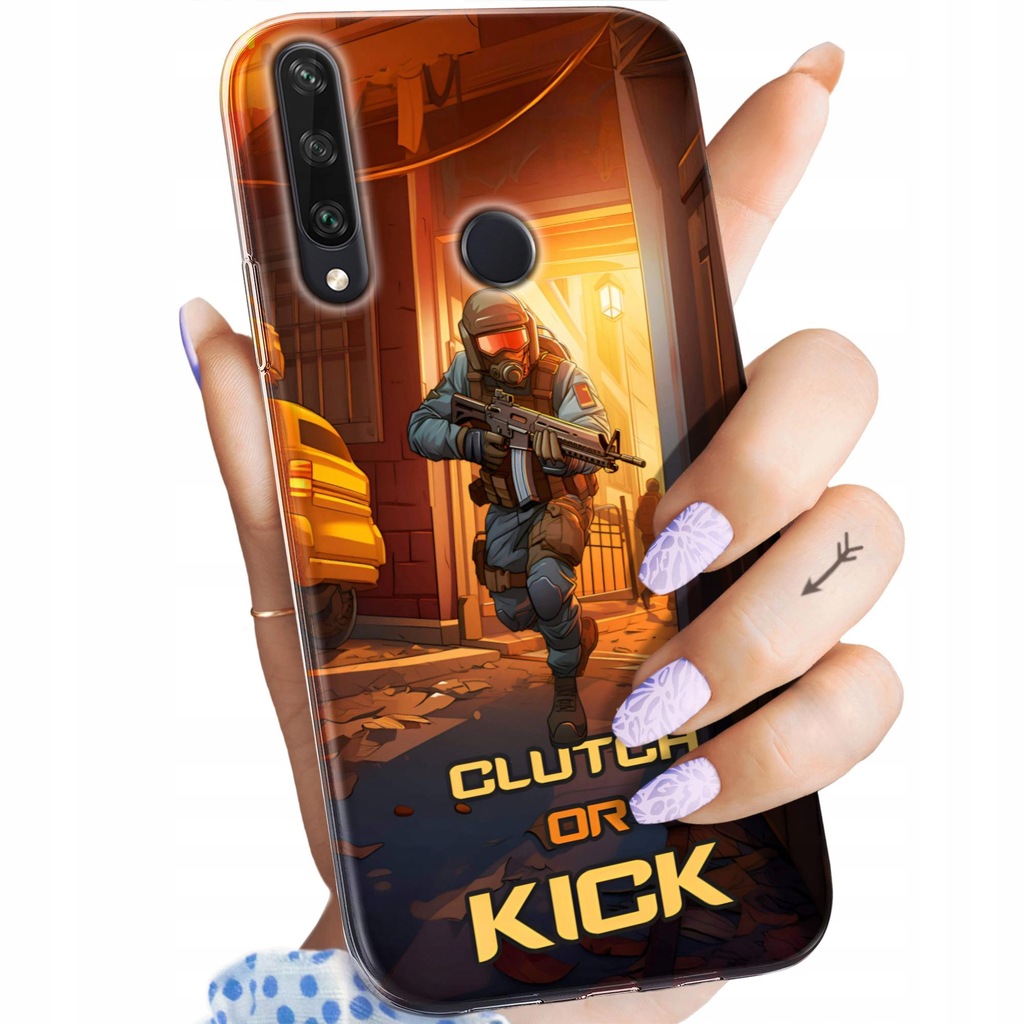 ETUI DO HUAWEI Y6P WZORY CS GO COUNTER-STRIKE OBUDOWA POKROWIEC CASE