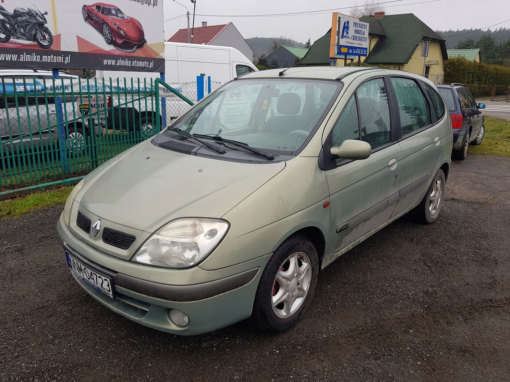 RENAULT MEGANE Scenic 1.9TD LIFT 2002 rok Klima PL