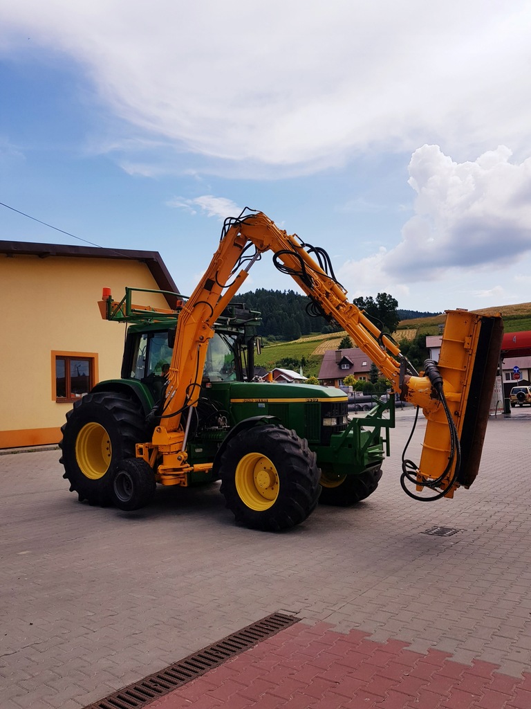 John Deere 6610 + kosiarka bijakowa