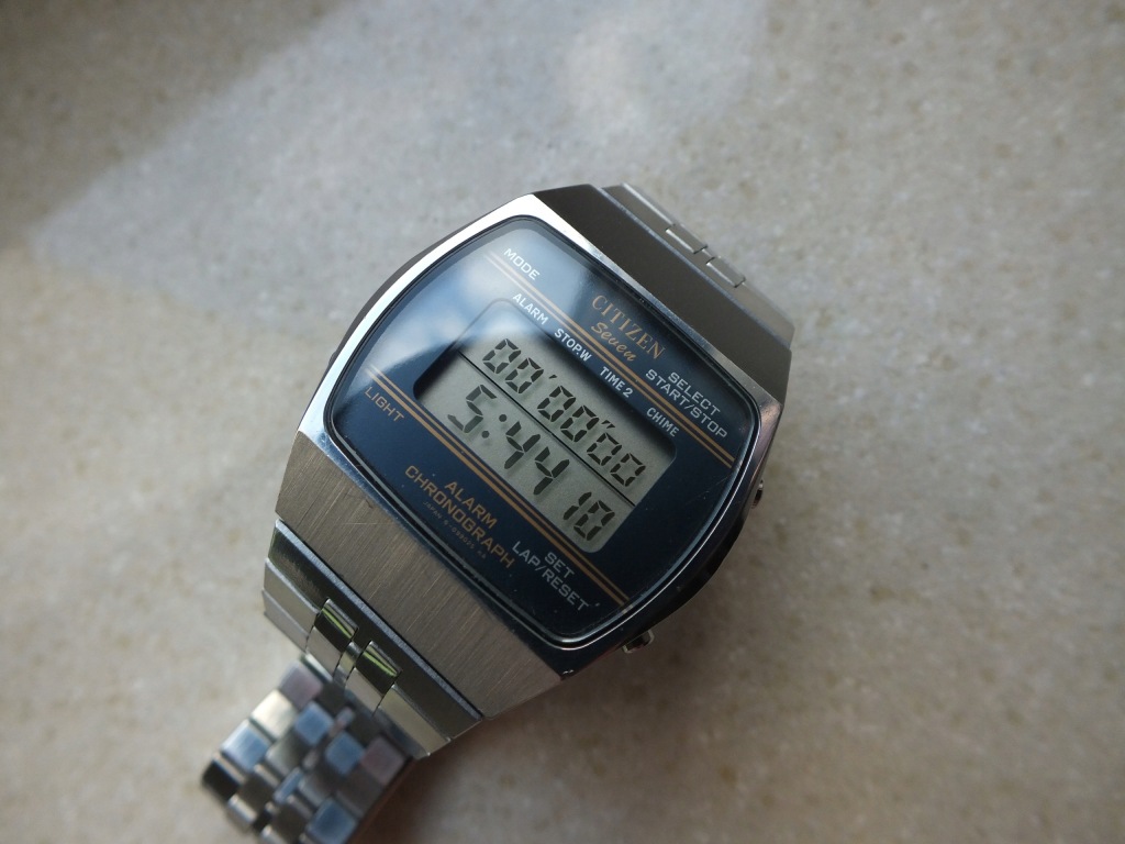 Citizen lcd vintage lata 70/80 jak casio seiko - 7864088294 - oficjalne