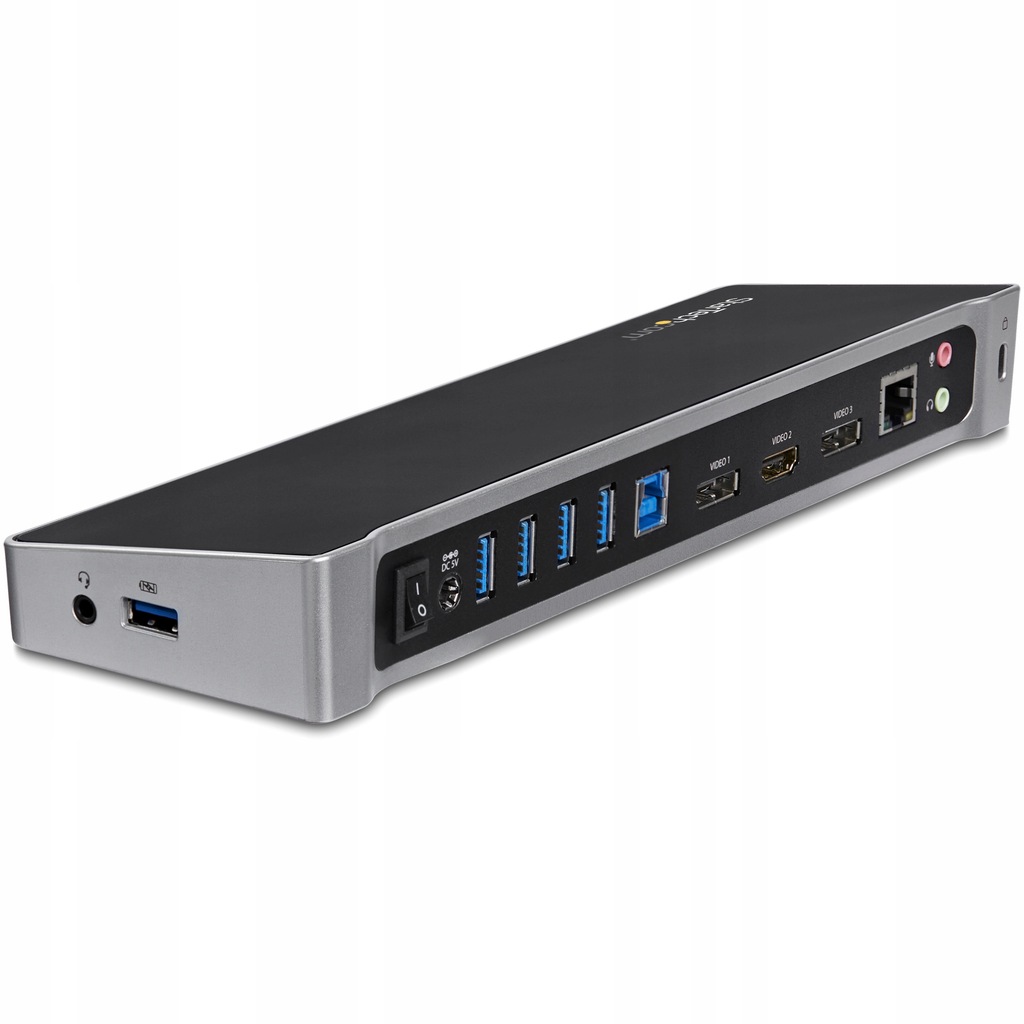 StarTech.com USB3DOCKH2DP stacja dokująca Przewodowa USB 3.2 Gen 1 (3.1 Gen