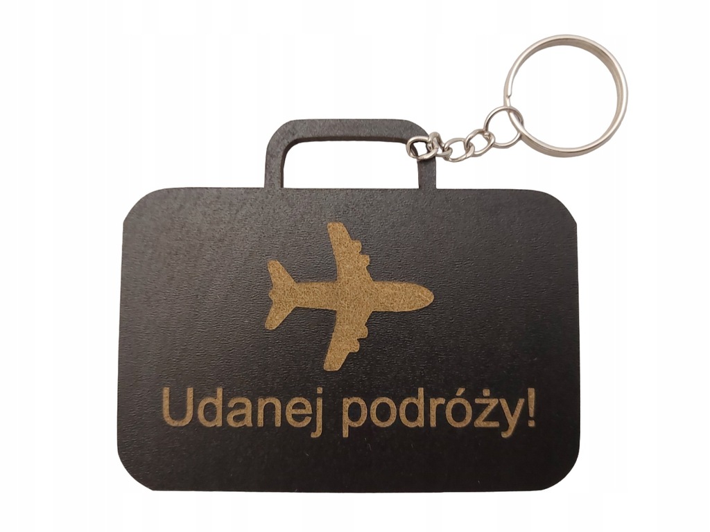 IDENTYFIKATOR NA WALIZKĘ ZAWIESZKA TECZKA CZARNY