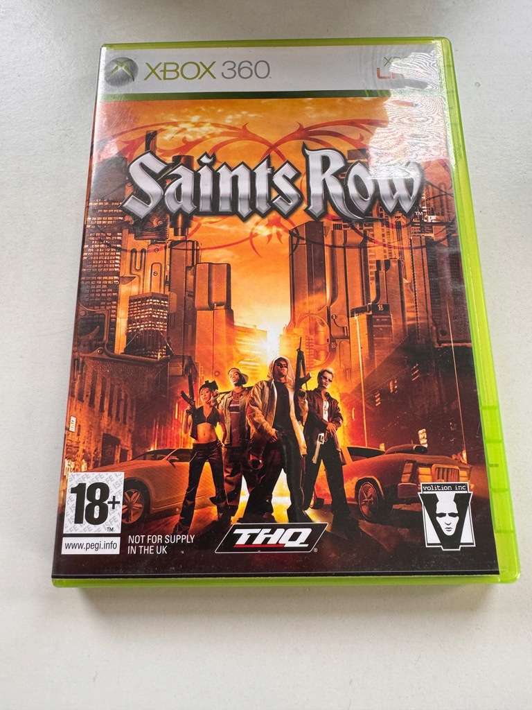 Xbox 360 saints row xbox 360