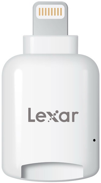 Lexar micro SD SDXC czytnik Lightning iPhone iPad