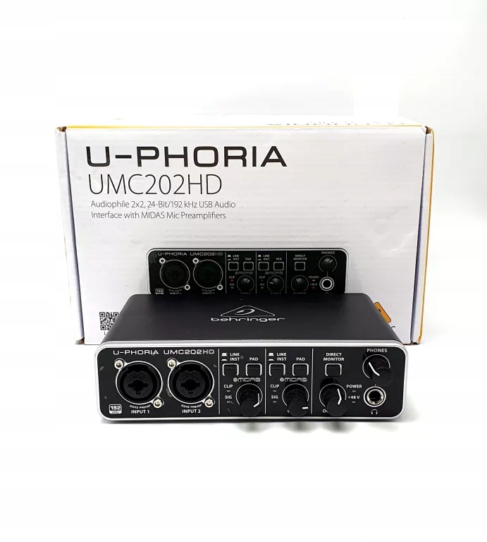 WZMACNIACZ BEHRINGER UMC202HD STAN BARDZO DOBRY