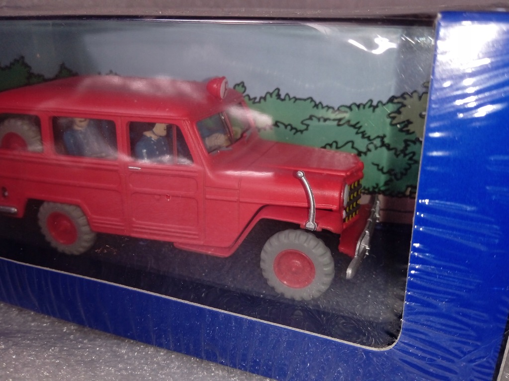 TINTIN Willys Overland Jeep