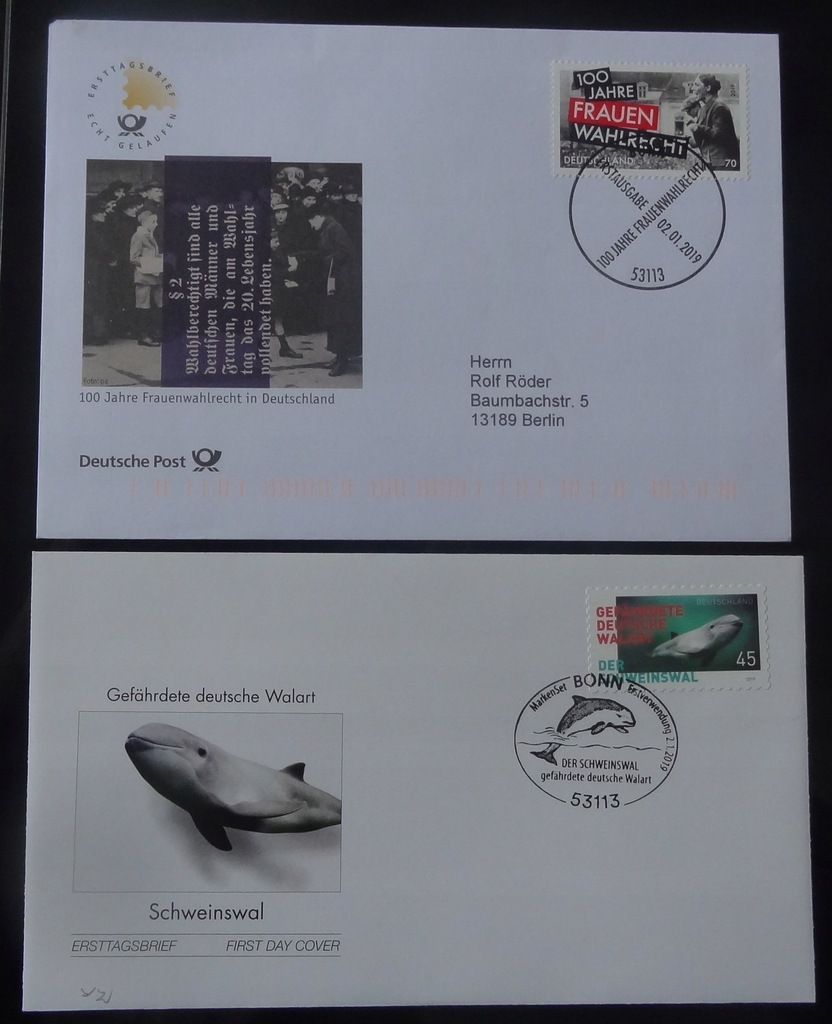 BUND FDC 2019r.