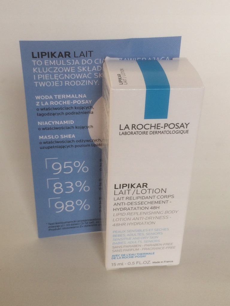 La Roche-Posay Lipikar Lait Lotion mleczko 15 ml