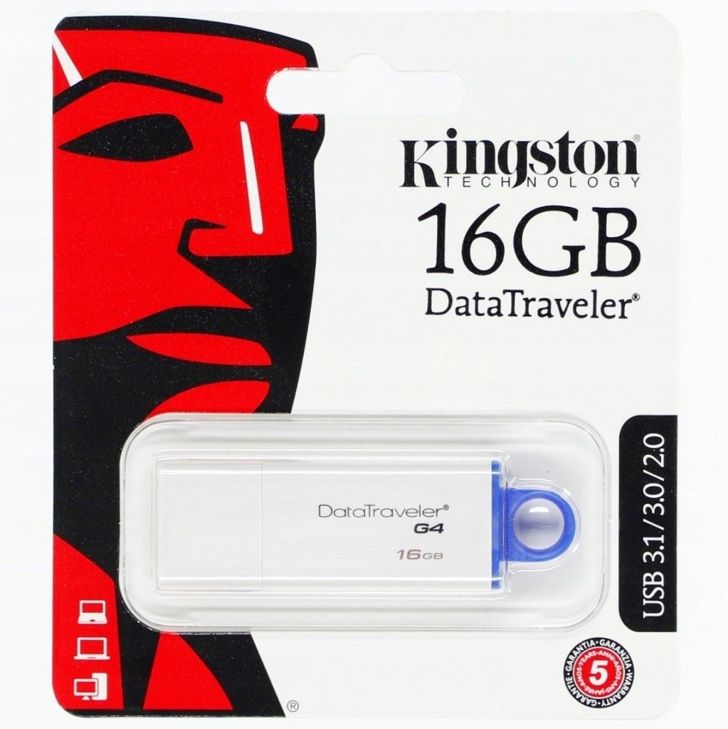 Pendrive Kingston (DTIG4/16GB)