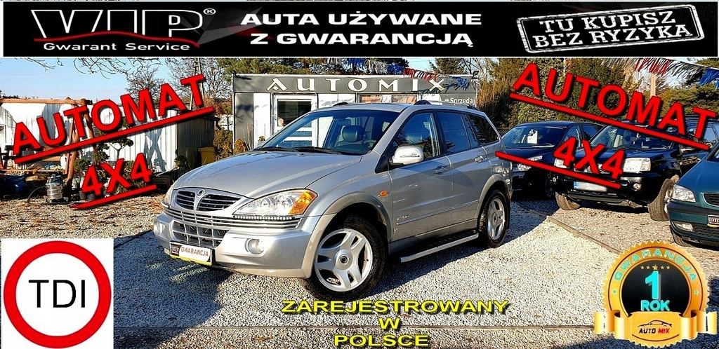 SsangYong Kyron Automat!MEGA STAN!Full