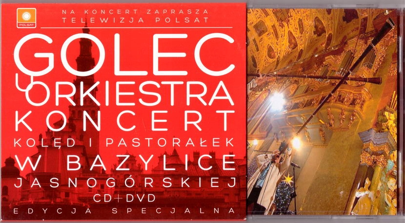 GOLEC ORKIESTRA Koncert Kolęd i pastorałek CD DVD