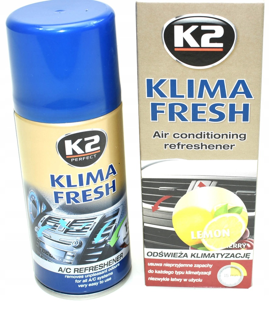 K2 KLIMA FRESH - ODGRZYBIACZ DO KLIMY FRESH LEMON