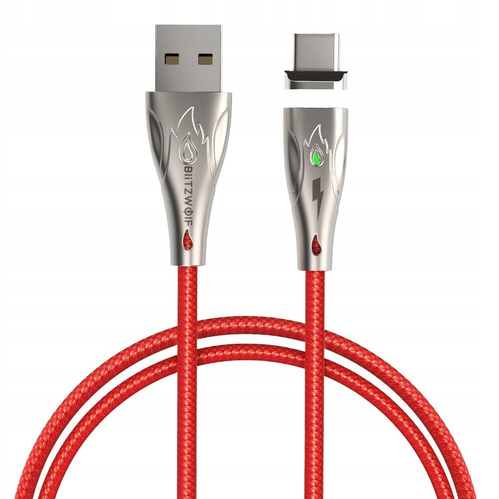 Kabel magnetyczny USB-C Blitzwolf BW-TC20, 3A, 1,8