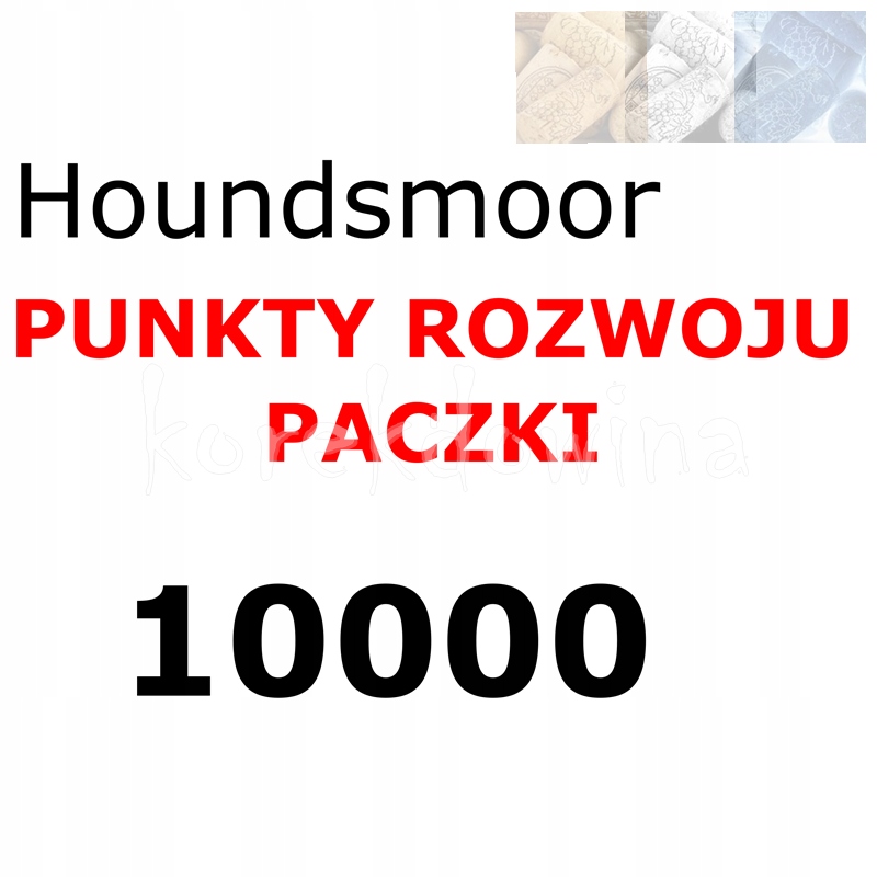 10000PR do INWENTARZA PACZKI FOE H Houndsmoor FORGE OF EMPIRES