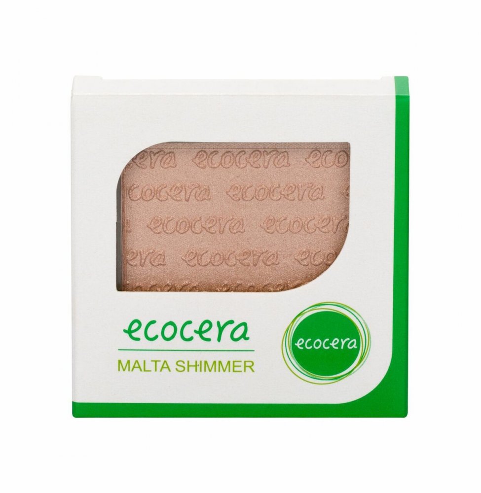 Ecocera Shimmer Powder puder rozświetlający Malta