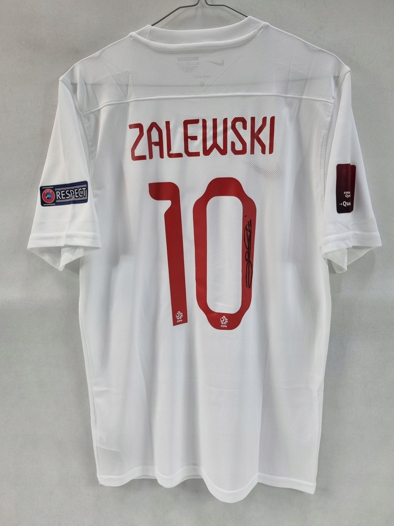 Nicola Zalewski - Polska, koszulka z autografem