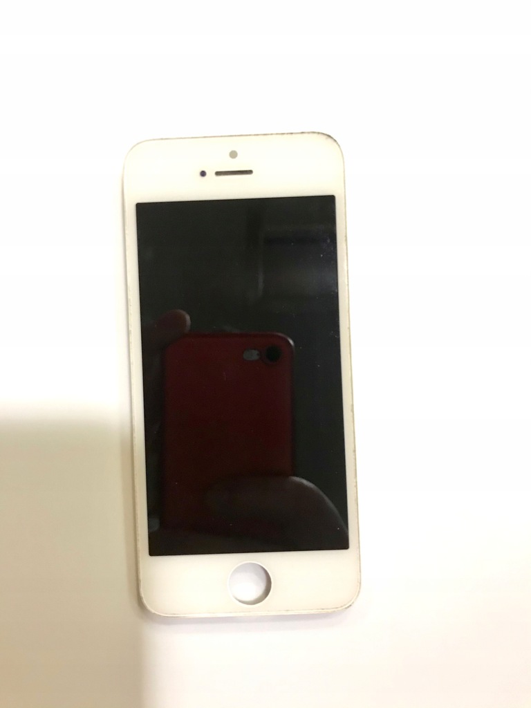 iPhone 5SE wyświetlacz LCD + digitizer dotyk biały