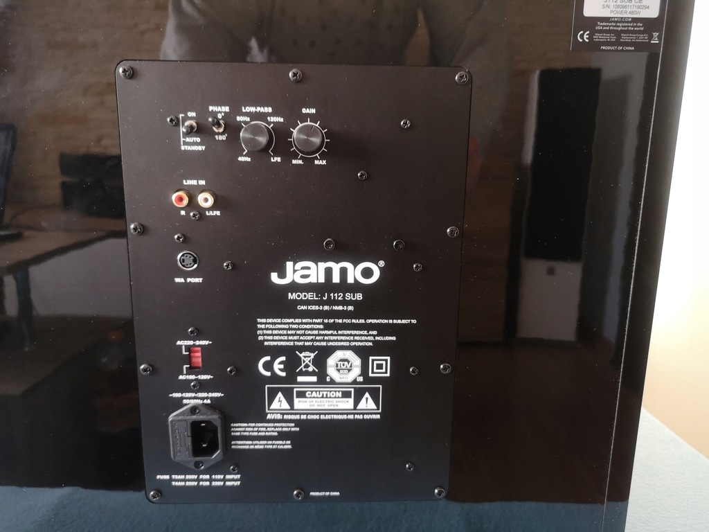 Jamo j112 subwoofer 9892552677 oficjalne archiwum Allegro
