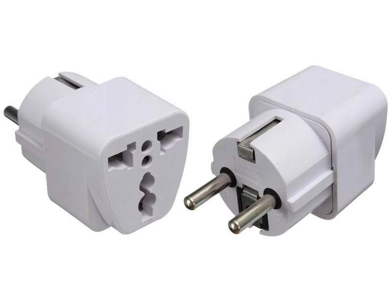 Adapter UK Anglia Wtyczka Gniazdka PL Przejściówka