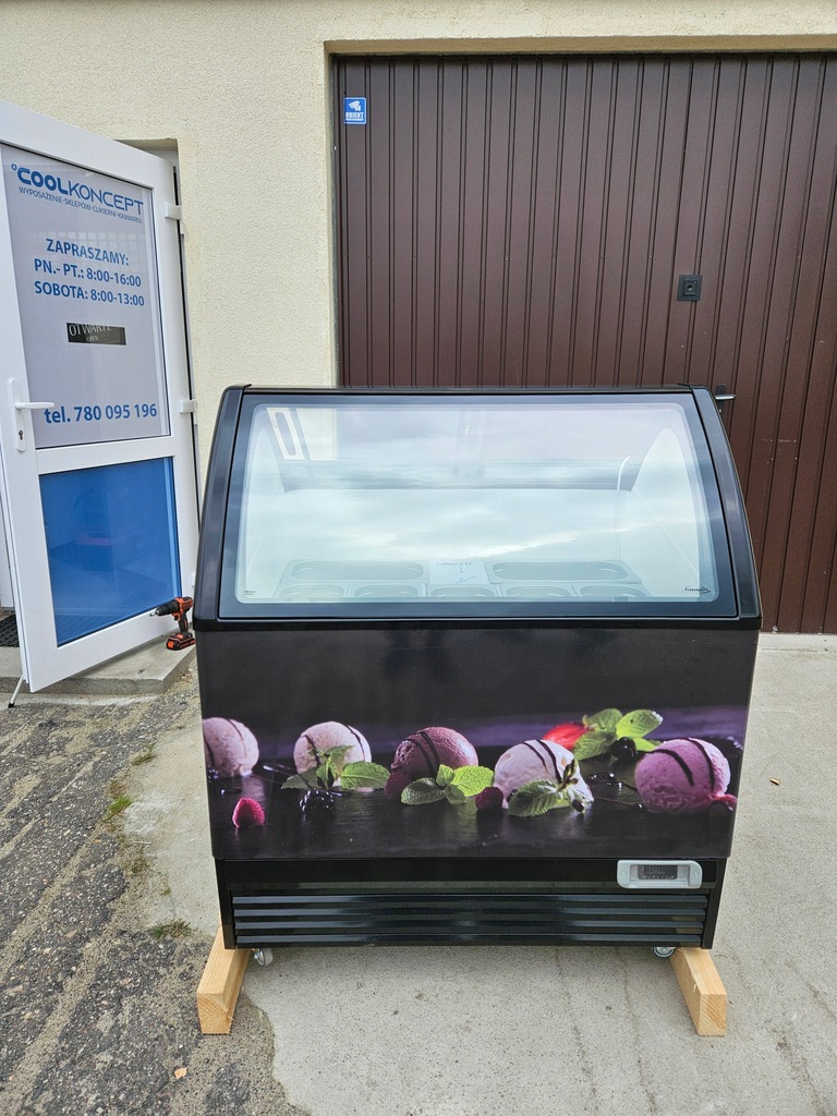 Dystrybutor do lodów Juka 7 smaków, Nowy! Oklejony!