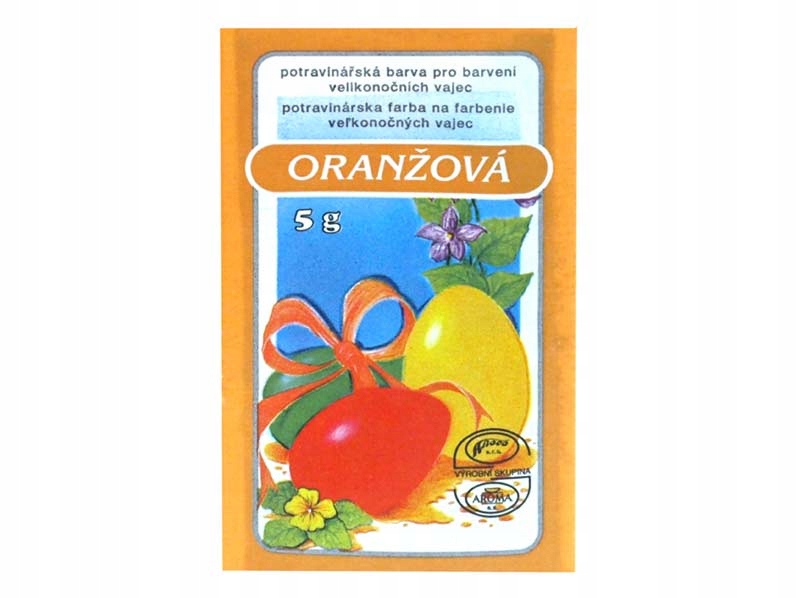 Farby do jajek 701 pomarańczowa 5g, MFP