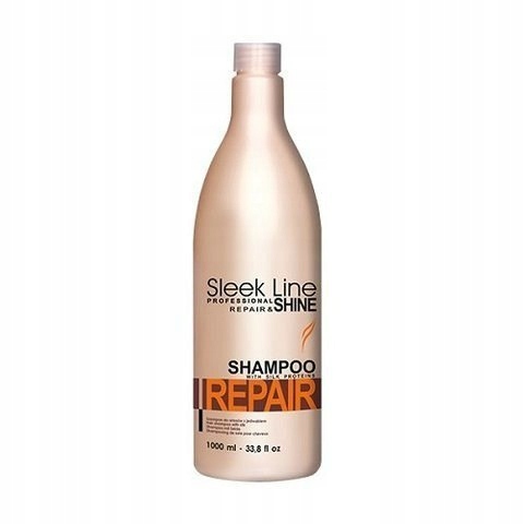 STAPIZ SZAMPON SLEEK LINE Z JEDWABIEM 1L JEDWAB