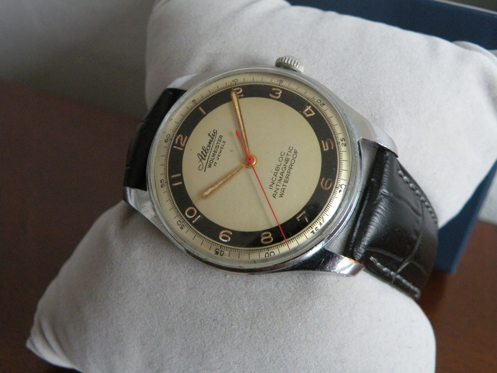 ATLANTIC WOLMEISTER VINTAGE SWISS UNIKAT!