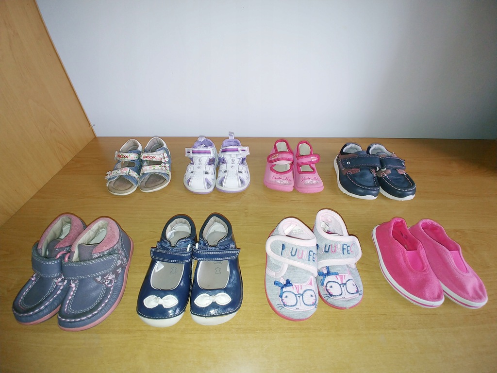zestaw butów dla dziewczynki 19-20