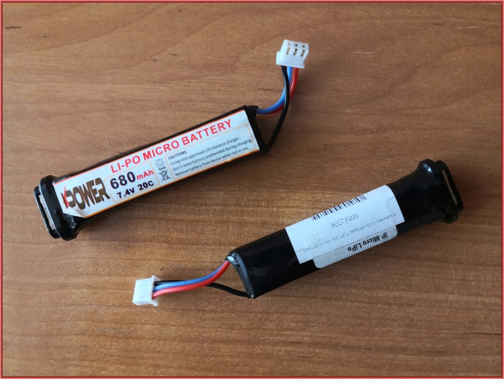 Bateria Akumulator Li-Po 680 mAh 20C iPower DWUPAK