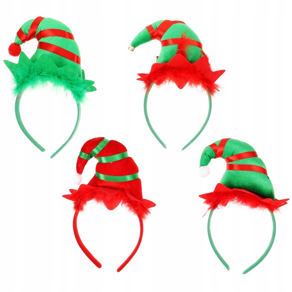 Elves Headband Elf Christmas Headpiece Fabric