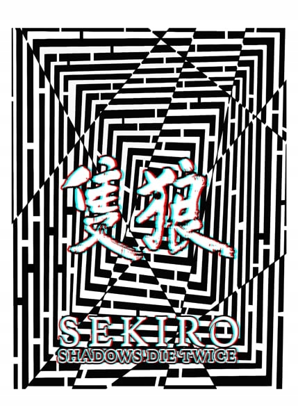 Maze Gaze Sekiro - plakat 3D 60x80 cm