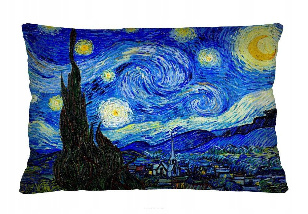 Poduszka Gwiaździsta Noc V. Van Gogh 40x60cm