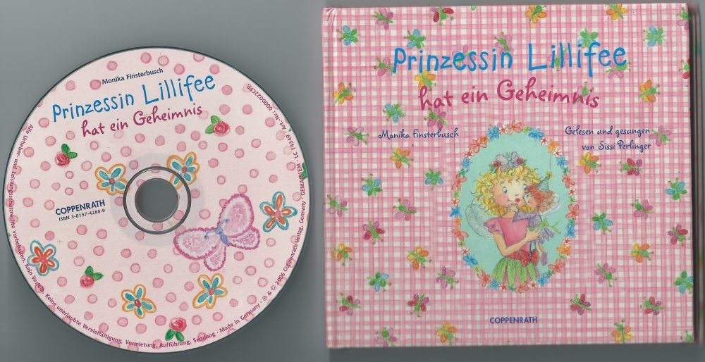 Sekret księżniczki Lillifee po niemiecku z CD