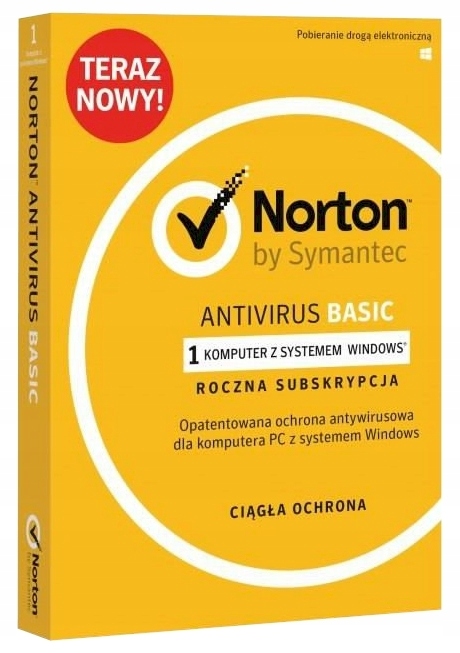 Norton AntiVirus Basic PL BOX 1U 1Dvc 1Y 21370583