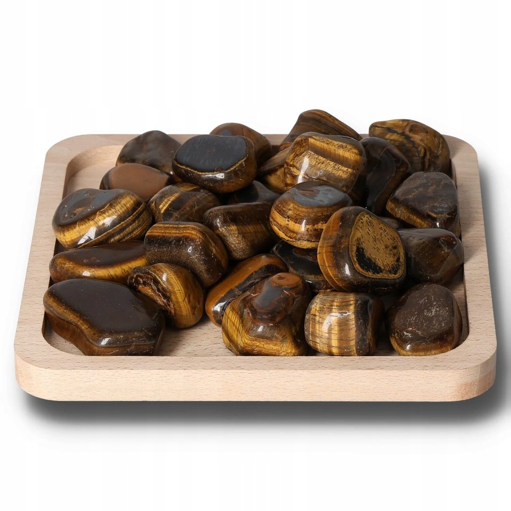 Wygładzone Tygrysie Oko - Kryształ Ochrony