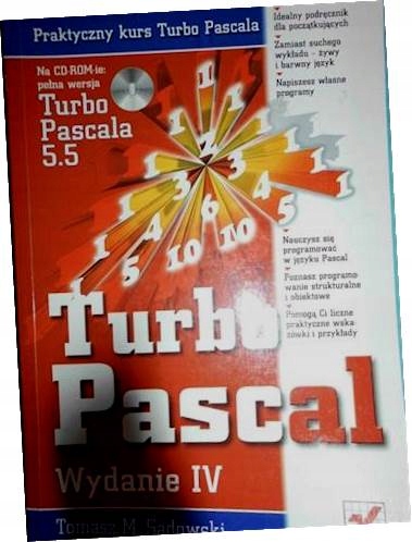 Praktyczny kurs Turbo Pascala 5,5 +CD - Sadowski