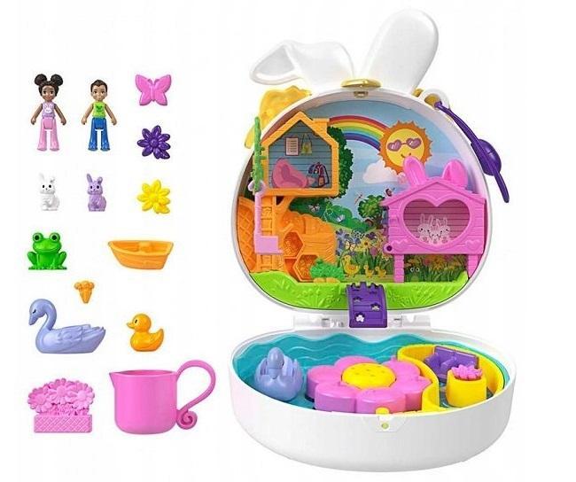 POLLY POCKET. OGRÓD KRÓLICZKA HKV36, MATTEL