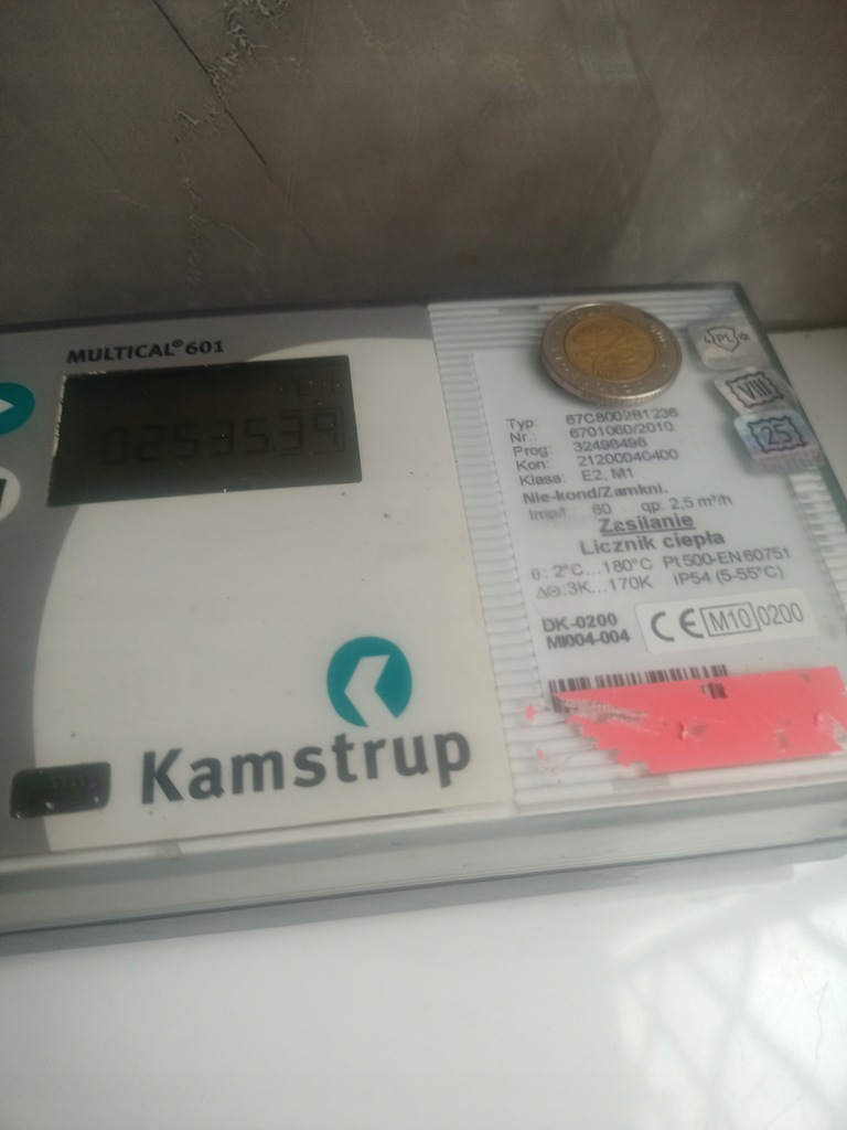 Kamstrup Multical 602 przelicznik licznik ciepła 12761702770