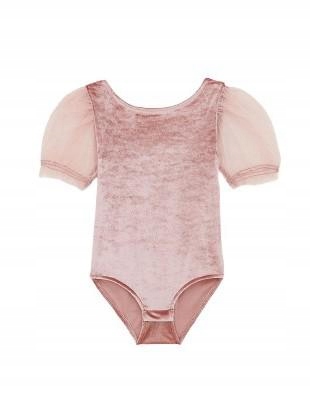 P2D161 ZARA KIDS__MK4 BODY WELUR SIATECZKA__128